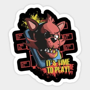 Time To Play Sticker